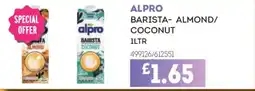 Bestway Alpro barista- almond/coconut offer