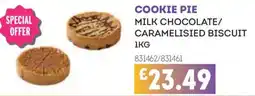 Bestway Cookie pie milk chocolate/ caramelisied biscuit offer