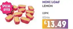 Bestway Mini loaf lemon offer