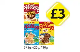 Londis Kellogg's Krave Caramelised Biscuit, Rice Krispies, Coco Pops offer