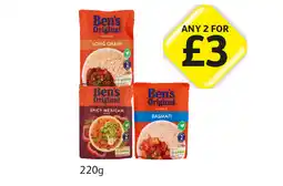 Londis Ben's Original Long Grain, Spicy Mexican, Basmati offer
