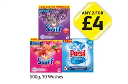 Londis Surf Fresh Lavender, Tropical Lily, Persil Non Bio offer