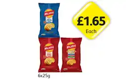Londis Walkers Cheese & Onion, Ready Salted, Classic Variety offer