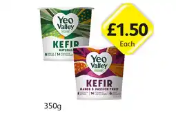 Londis Yeo Valley Kefir Natural, Mango & Passion Fruit offer