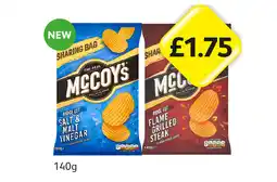 Londis McCoys Salt & Vinegar, Flame Grilled Steak offer