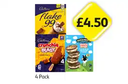 Londis Flake 99 Ice Cream, Crunchie Blast, Ben & Jerry's Cookie Dough offer