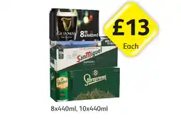Londis Guinness, San Miguel, Staropramen offer