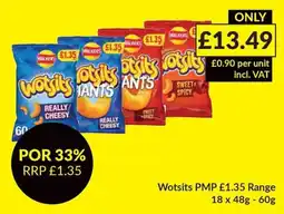 Musgrave MarketPlace Wotsits PMP £1.35 Range offer