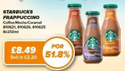 Bestway Starbucks frappuccino offer