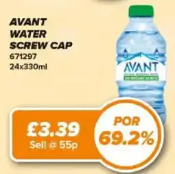 Bestway Avant water screw cap offer