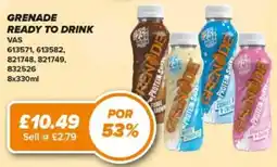 Bestway Grenade ready to drink offer