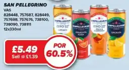 Bestway San Pellegrino offer