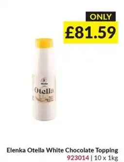 Musgrave MarketPlace Elenka Otella White Chocolate Topping offer