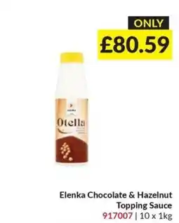 Musgrave MarketPlace Elenka chocolate & hazelnut topping sauce offer