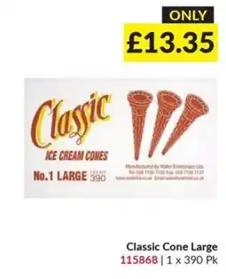 Musgrave MarketPlace Classic ice cream cones offer