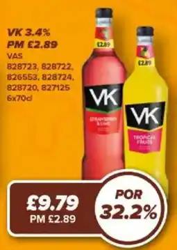 Bestway Vk strawberry & lime offer