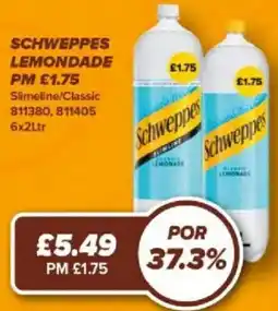 Bestway Schweppes Lemonade offer