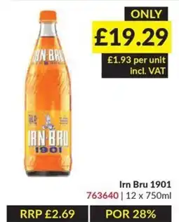 Musgrave MarketPlace Irn Bru 1901 offer