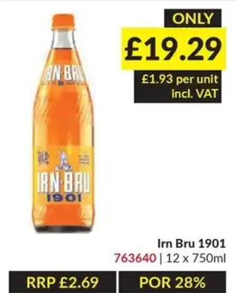 Musgrave MarketPlace Irn Bru 1901 offer