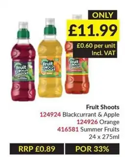 Musgrave MarketPlace Fruit Shoots offer