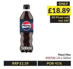 Musgrave MarketPlace Pepsi Max offer