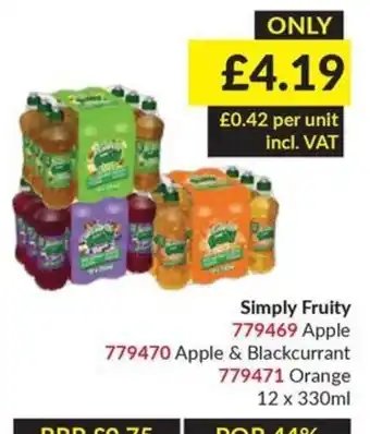 Musgrave MarketPlace Simply Fruity offer
