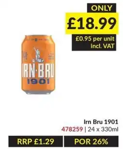Musgrave MarketPlace Irn Bru 1901 offer