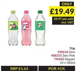 Musgrave MarketPlace 7Up Zero offer