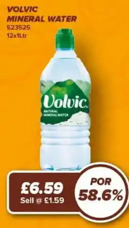 Bestway Volvic mineral water offer