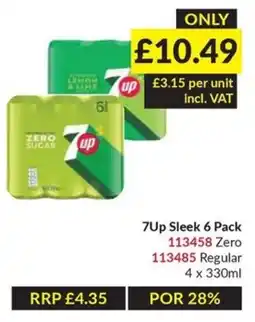 Musgrave MarketPlace 7Up Sleek Zero offer