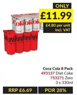 Musgrave MarketPlace Coca Cola 8 Pack offer