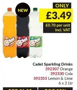 Musgrave MarketPlace Cadet sparkling drinks offer