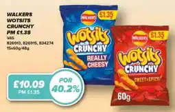 Bestway Walkers wotsits crunchy offer