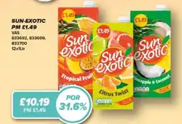Bestway Sun exotic tropical fruit offer