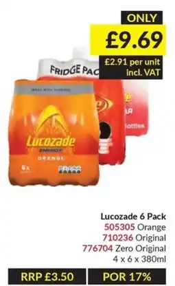 Musgrave MarketPlace Lucozade energy orange offer