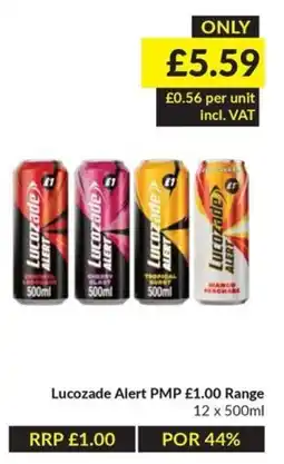 Musgrave MarketPlace Lucozade Alert PMP offer