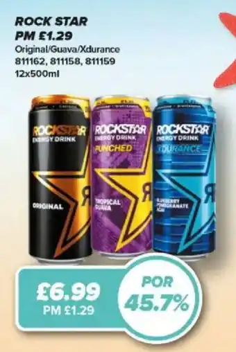 Bestway Rockstar energy drink offer