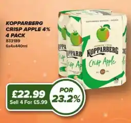 Bestway Kopparberg crisp apple offer