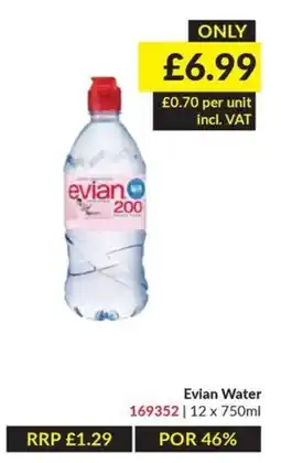 Musgrave MarketPlace Evian Water offer