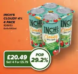 Bestway Inch's cloudy apple cider offer