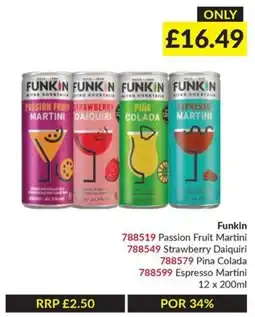 Musgrave MarketPlace Funkin Passion Fruit Martini offer