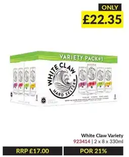 Musgrave MarketPlace White Claw Hard Seltzer Variety offer