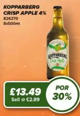 Bestway Kopparberg crisp apple offer