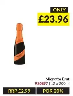 Musgrave MarketPlace Mionetto brut offer