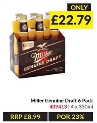 Musgrave MarketPlace Miller genuine draft offer