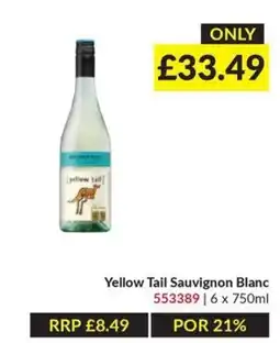 Musgrave MarketPlace Yellow Tail Sauvignon Blanc offer
