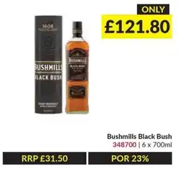 Musgrave MarketPlace Bushmills black bush offer