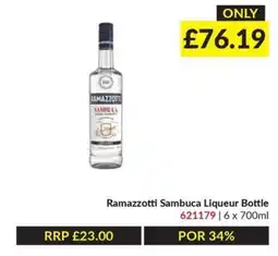 Musgrave MarketPlace Ramazzotti Sambuca Liqueur Bottle offer