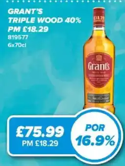 Bestway Grants triple wood offer