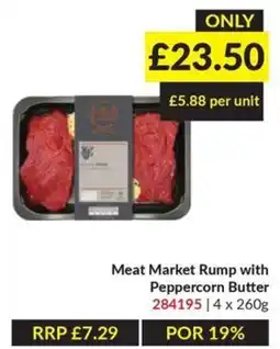 Musgrave MarketPlace Meat Market Rump with Peppercorn Butter offer